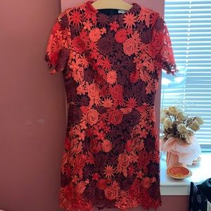 Glamorous Floral Eyelet Dress